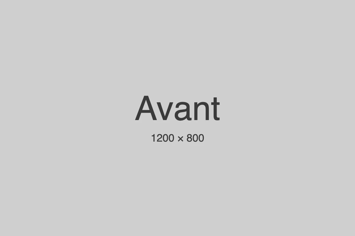 Avant — 1200 × 800